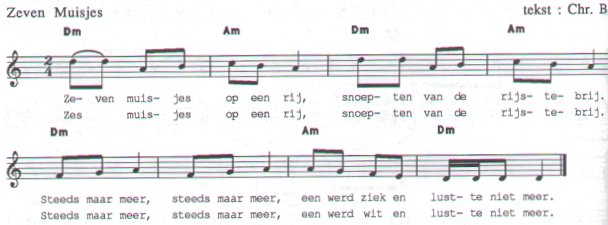 Zeven muisjes